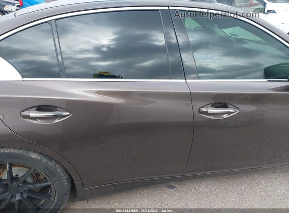 JN1EV7AP1HM732267 2017 INFINITI Q50 Brown 360 interior view