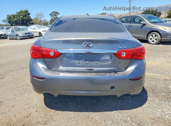 JN1EV7AP1HM744113 2017 INFINITI Q50 Угольный Вид сзади