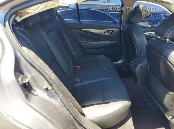 JN1EV7AP1HM744113 2017 INFINITI Q50 Угольный Вид задних сидений