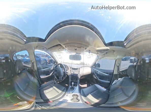 JN1EV7AP1HM744113 2017 INFINITI Q50 Угольный Панорамный вид салона 360°