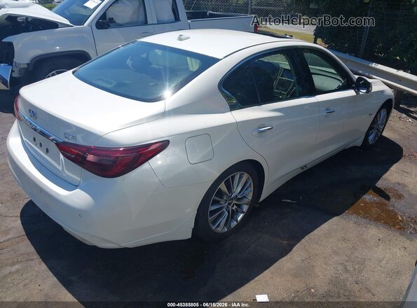 JN1EV7AP1JM358149 2018 INFINITI Q50 White Tył prawy