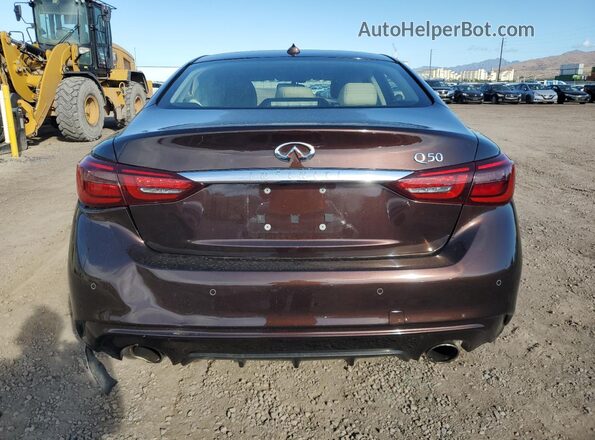 JN1EV7AP1JM359124 2018 INFINITI Q50 Коричневый 