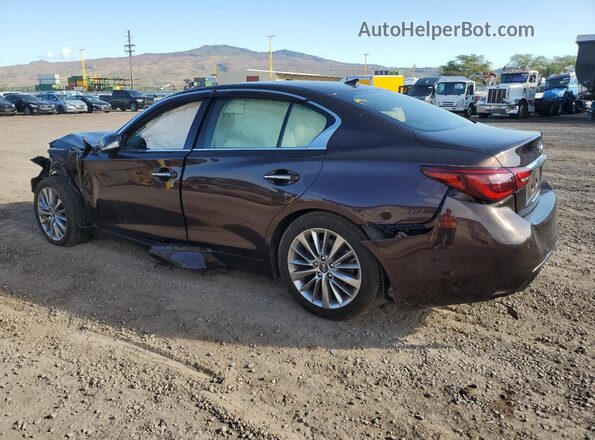 JN1EV7AP1JM359124 2018 INFINITI Q50 Коричневый 