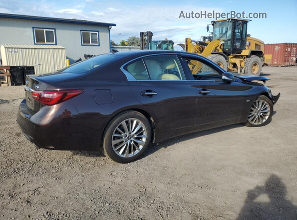 JN1EV7AP1JM359124 2018 INFINITI Q50 Коричневый 