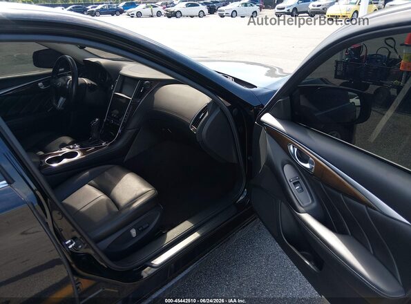 JN1EV7AP1JM365845 2018 INFINITI Q50 Black Սալոնի դիմացի տեսք