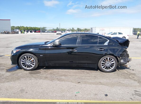 JN1EV7AP1JM365845 2018 INFINITI Q50 Black Սալոնի հետևի տեսք