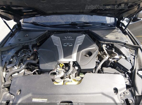 JN1EV7AP1JM365845 2018 INFINITI Q50 Black Հետևի տեսք