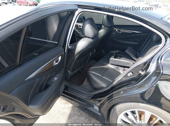 JN1EV7AP1JM365845 2018 INFINITI Q50 Black VIN կոդի պիտակի տեսք