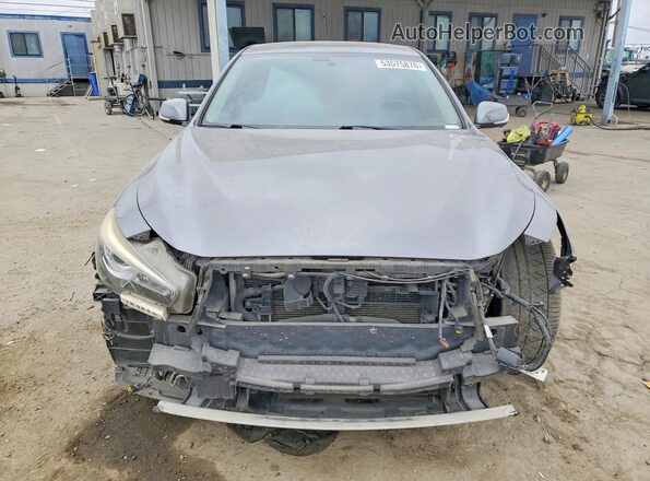 JN1EV7AP1KM512005 2019 INFINITI Q50 Gray 
