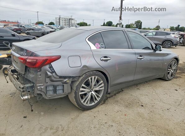 JN1EV7AP1KM512005 2019 INFINITI Q50 Gray 