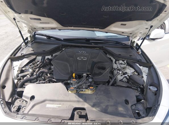 JN1EV7AP1LM201630 2020 INFINITI Q50 White Հետևի տեսք