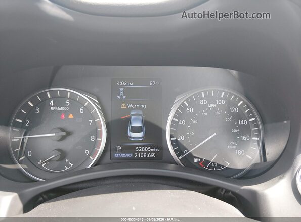 JN1EV7AP1LM201630 2020 INFINITI Q50 White Հետևի նստատեղերի տեսք