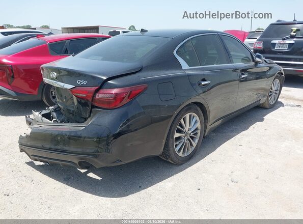 JN1EV7AP1LM204754 2020 INFINITI Q50 Black Հետևի աջ