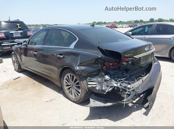 JN1EV7AP1LM204754 2020 INFINITI Q50 Black Հետևի ձախ