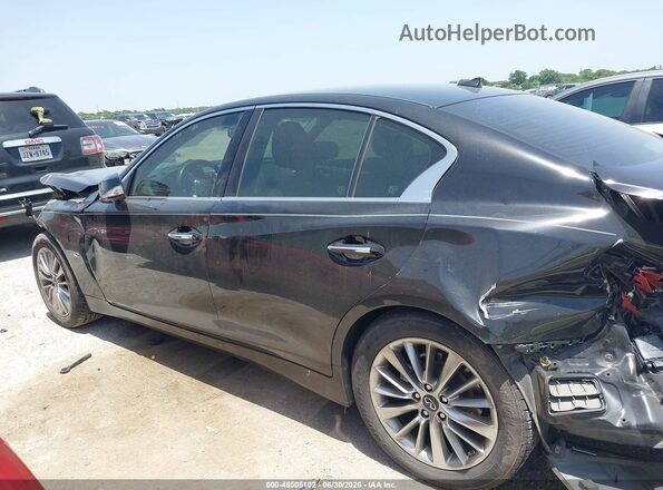 JN1EV7AP1LM204754 2020 INFINITI Q50 Black Սալոնի 360 աստիճան տեսք