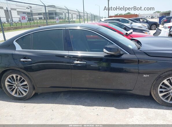 JN1EV7AP1LM204754 2020 INFINITI Q50 Black Սալոնի հետևի տեսք