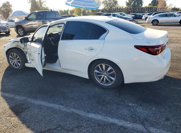 JN1EV7AP1LM208738 2020 INFINITI Q50 White 
