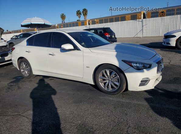 JN1EV7AP1LM208738 2020 INFINITI Q50 White 
