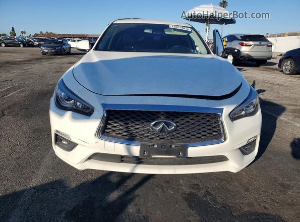 JN1EV7AP1LM208738 2020 INFINITI Q50 White 