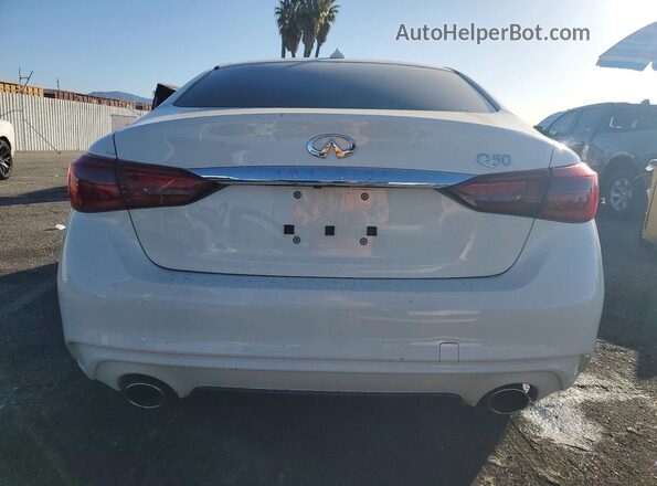 JN1EV7AP1LM208738 2020 INFINITI Q50 White 