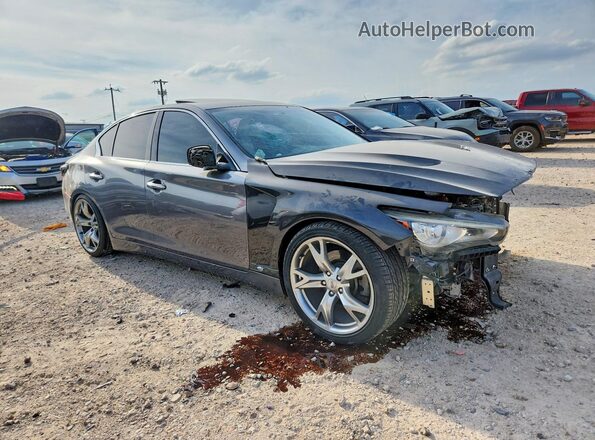JN1EV7AP2GM300429 2016 INFINITI Q50 Gray Передня права чверть