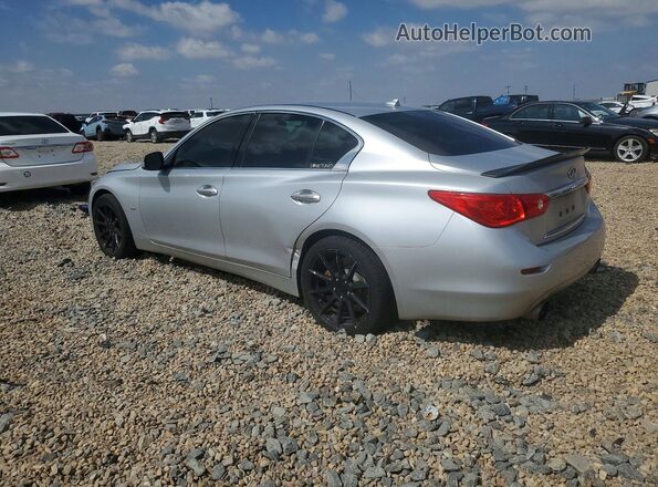 JN1EV7AP2HM744556 2017 INFINITI Q50 Silver უკანა მარცხენა