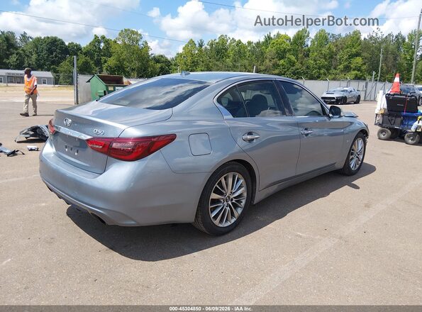 JN1EV7AP2JM358211 2018 INFINITI Q50 Light Blue Rear right