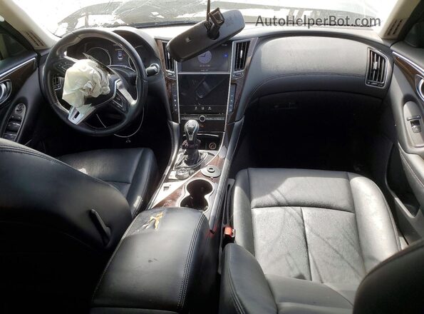 JN1EV7AP2JM366356 2018 INFINITI Q50 Black Vista del salpicadero