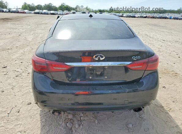 JN1EV7AP2JM366356 2018 INFINITI Q50 Black Vista trasera