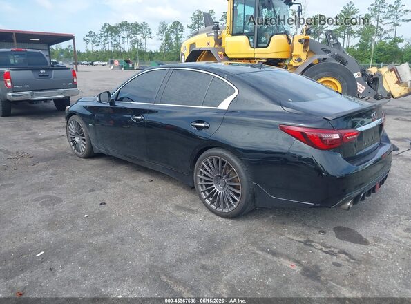 JN1EV7AP2KM510666 2019 INFINITI Q50 Black Trasero izquierdo