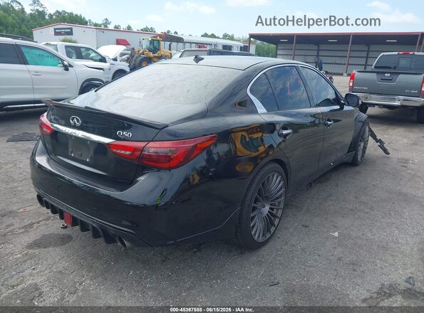 JN1EV7AP2KM510666 2019 INFINITI Q50 Black Trasero derecho