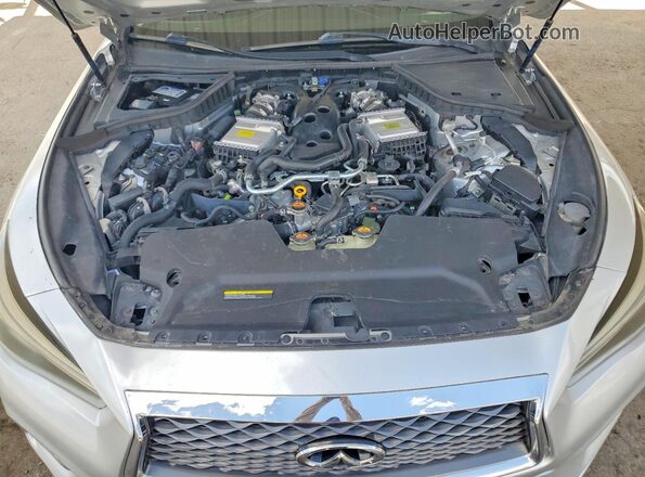 JN1EV7AP2KM512269 2019 INFINITI Q50 Silver Вид задньої частини салону
