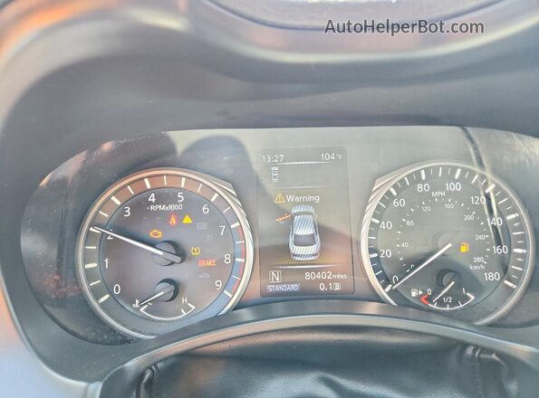 JN1EV7AP2KM512269 2019 INFINITI Q50 Silver Вид щитка приладів