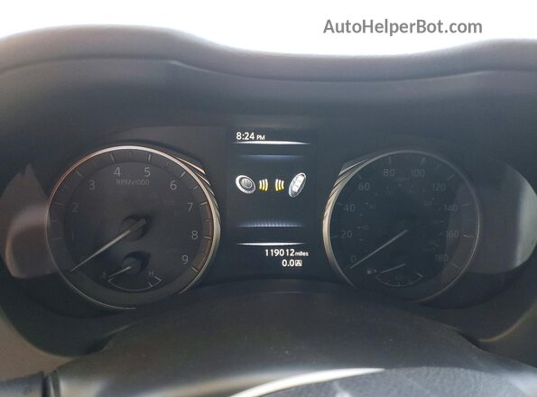 JN1EV7AP2KM515902 2019 INFINITI Q50 White Vista del cuadro de instrumentos