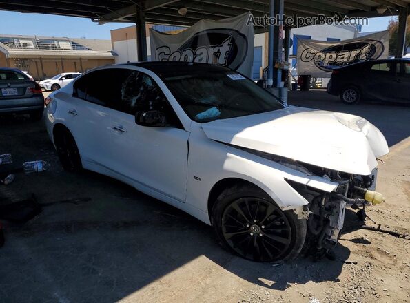 JN1EV7AP2KM515902 2019 INFINITI Q50 White Delantero derecho