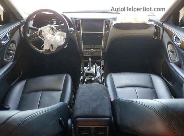 JN1EV7AP2KM515902 2019 INFINITI Q50 White Vista del salpicadero