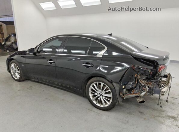 JN1EV7AP2LM203838 2020 INFINITI Q50 Black უკანა მარცხენა