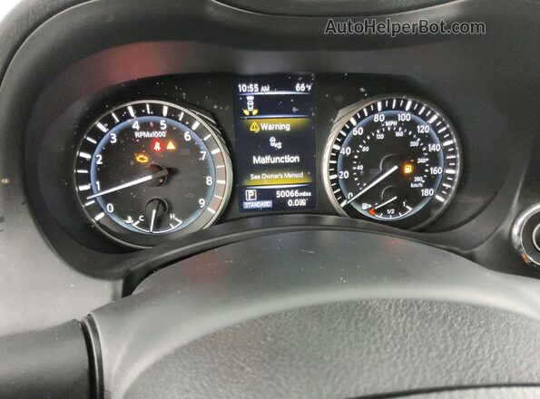 JN1EV7AP2LM203838 2020 INFINITI Q50 Black ხელსაწყოთა პანელის ხედი