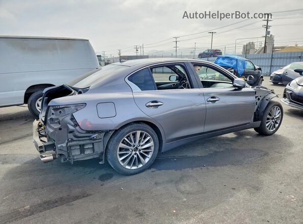 JN1EV7AP2LM203869 2020 INFINITI Q50 Серый Задняя правая четверть