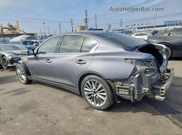 JN1EV7AP2LM203869 2020 INFINITI Q50 Серый Задняя левая четверть