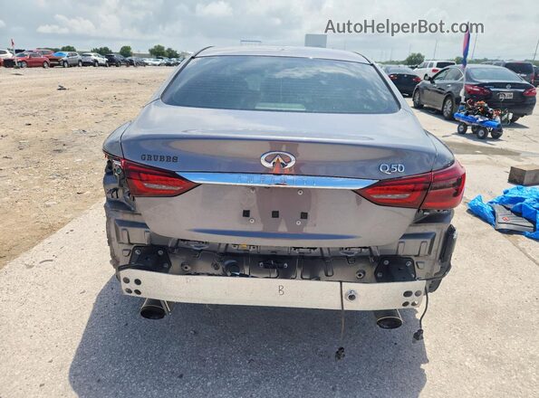 JN1EV7AP2LM204438 2020 INFINITI Q50 Charcoal Հետևի տեսք