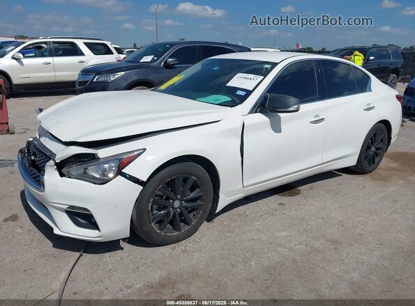 JN1EV7AP2MM700681 2021 INFINITI Q50 White Front left