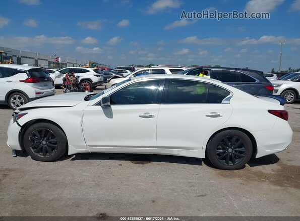 JN1EV7AP2MM700681 2021 INFINITI Q50 White 360 interior view
