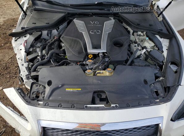 JN1EV7AP3HM732013 2017 INFINITI Q50 Белый Вид задней части салона