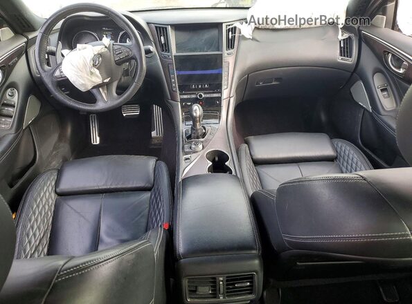 JN1EV7AP3HM732013 2017 INFINITI Q50 Белый Вид панели приборов