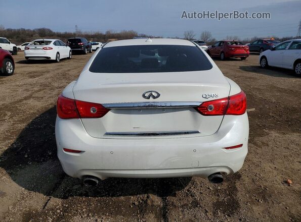 JN1EV7AP3HM732013 2017 INFINITI Q50 Белый Вид сзади
