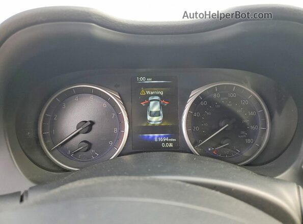 JN1EV7AP3HM732013 2017 INFINITI Q50 Белый Вид щитка приборов