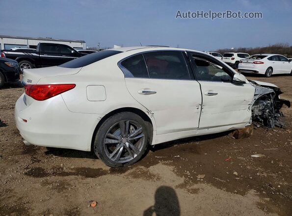 JN1EV7AP3HM732013 2017 INFINITI Q50 Белый Задняя правая четверть