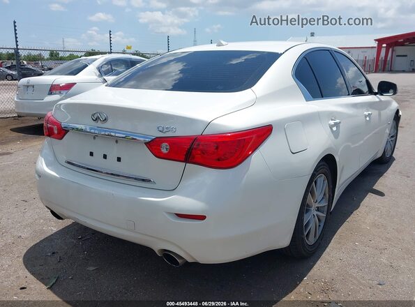 JN1EV7AP3HM732173 2017 INFINITI Q50 White უკანა მარჯვენა