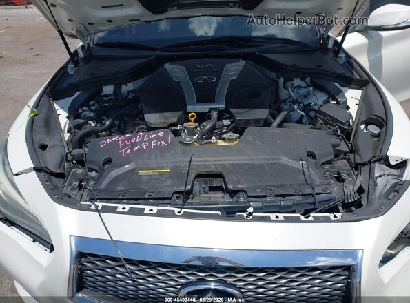 JN1EV7AP3HM732173 2017 INFINITI Q50 White უკანა ხედი